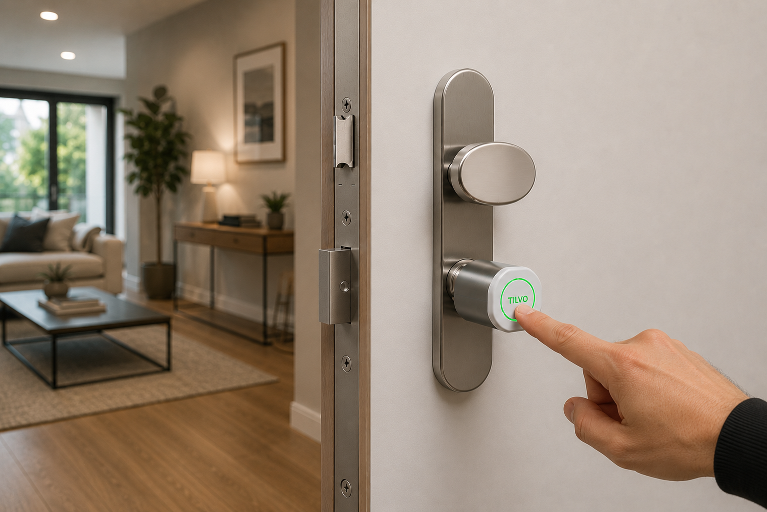 Finger am TILVO Smart Lock Sensor