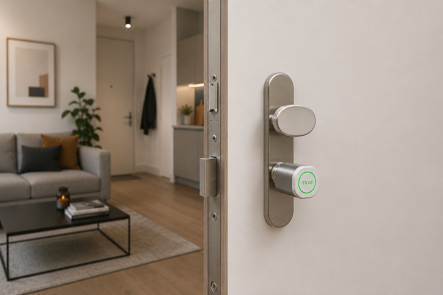 TILVO Smart Lock im Einsatz – Wohnung