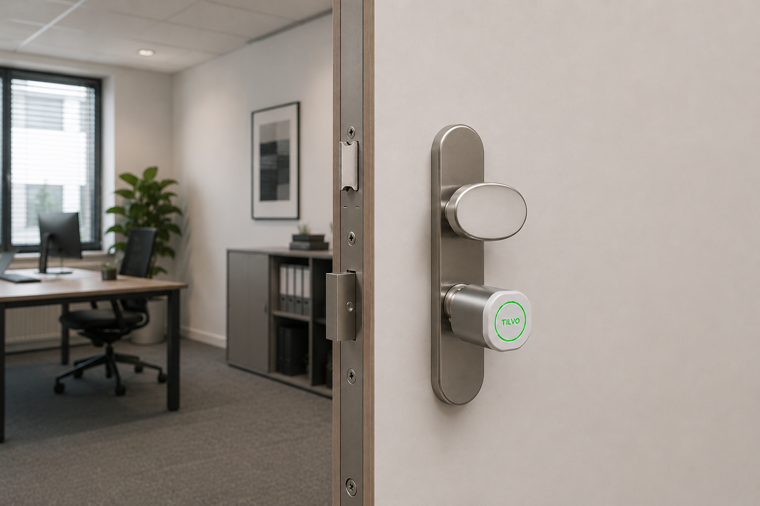 TILVO Smart Lock im Einsatz – Büro